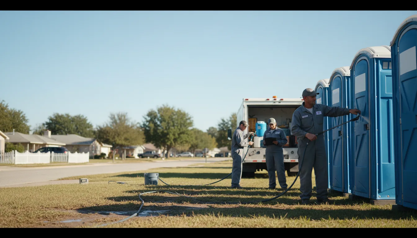 Long-Term Portable Toilet Rental in Benedict, ND near me